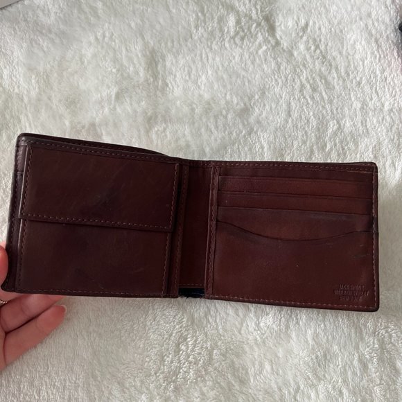 jack spade warren street tan brown wallet *PLEASE READ* - Picture 4 of 13
